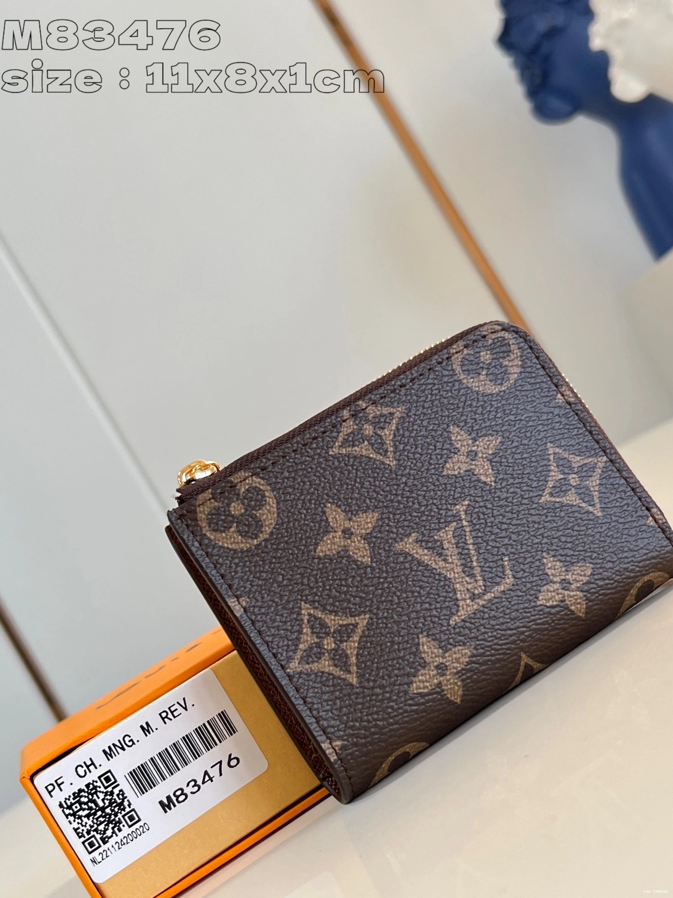 Cheap Wallet-11*8.5*1.5CM Noa Compact Louis Vuitton 0816